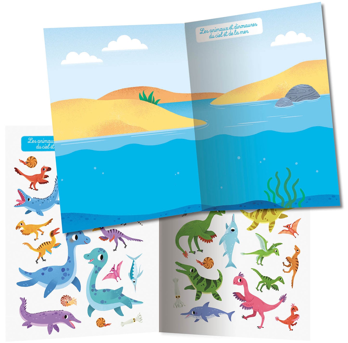 Mes tout premiers autocollants -  250 autocollants - Dinosaures