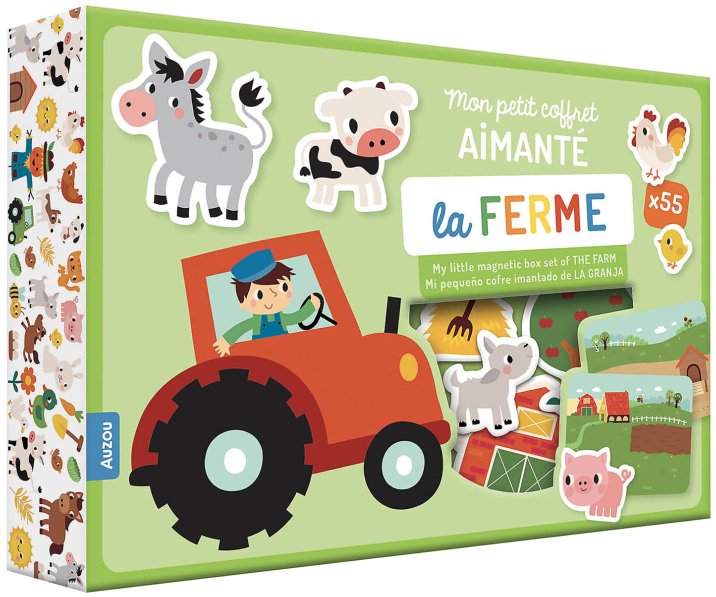 Mon petit coffret aimanté - Ferme