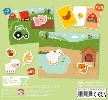 Mon petit coffret aimanté - Ferme