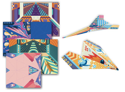 Ma pochette d'artiste - Mes avions en papier