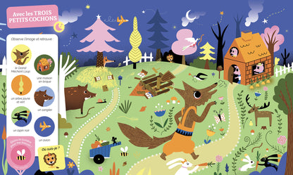 Mes 20 cherche et trouve des tout-petits - qui brillent dans le noir