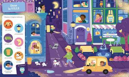 Mes 20 cherche et trouve des tout-petits - qui brillent dans le noir