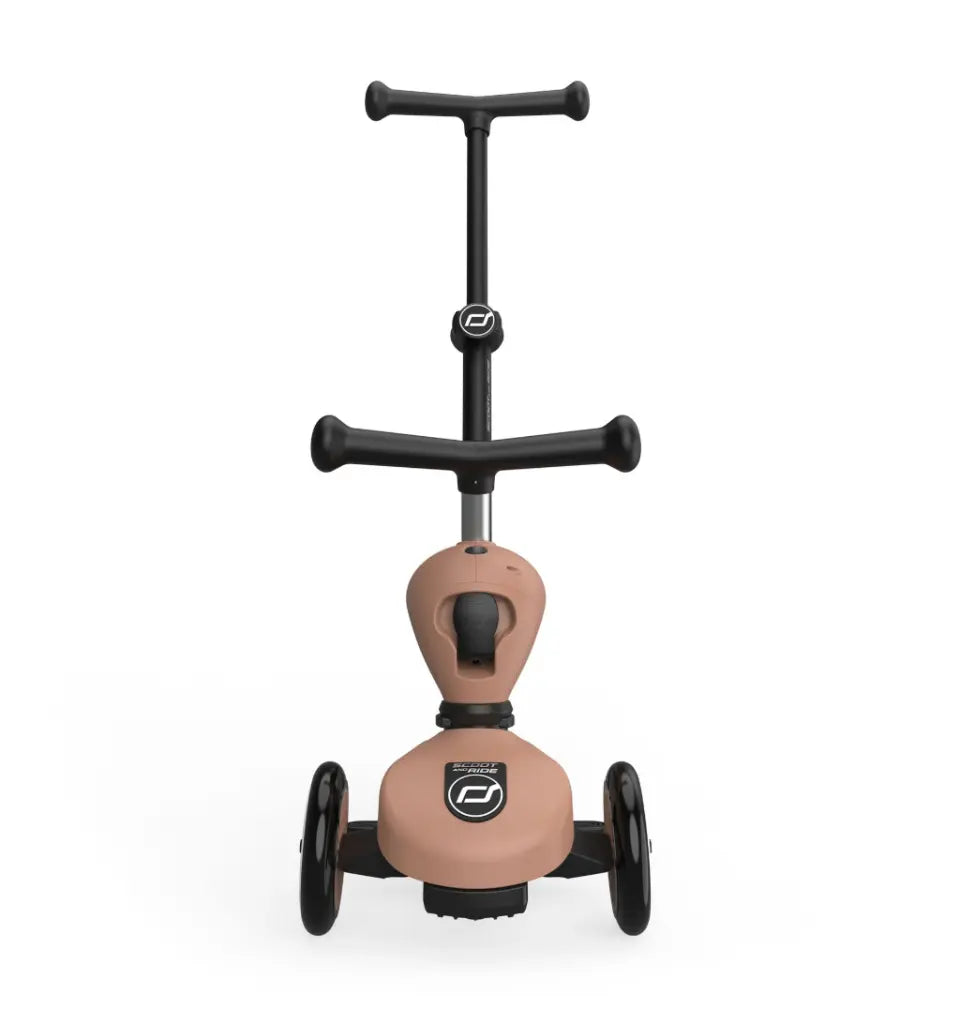 Porteur Trottinette Evolutif Highwaykick 1 Push and Go - Mocha