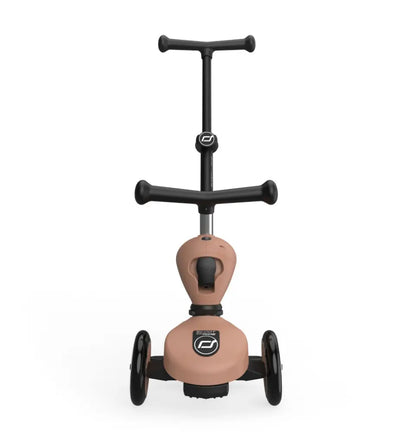 Porteur Trottinette Evolutif Highwaykick 1 Push and Go - Mocha