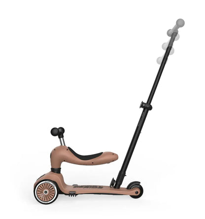 Porteur Trottinette Evolutif Highwaykick 1 Push and Go - Mocha