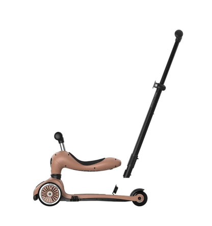 Porteur Trottinette Evolutif Highwaykick 1 Push and Go - Mocha