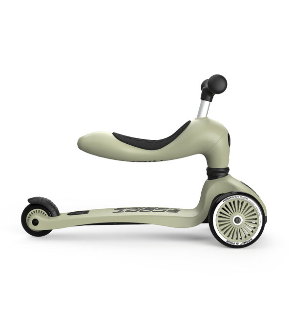 Porteur Trottinette Evolutif Highwaykick 1 - Olive