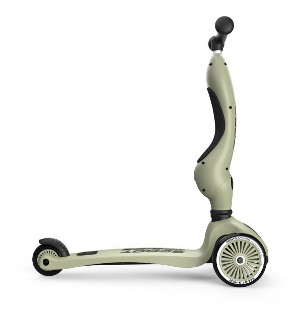Porteur Trottinette Evolutif Highwaykick 1 - Olive
