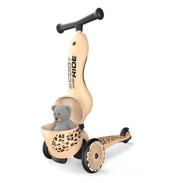 Porteur Trottinette Evolutif Highwaykick 1 Lifestyle - Leopard