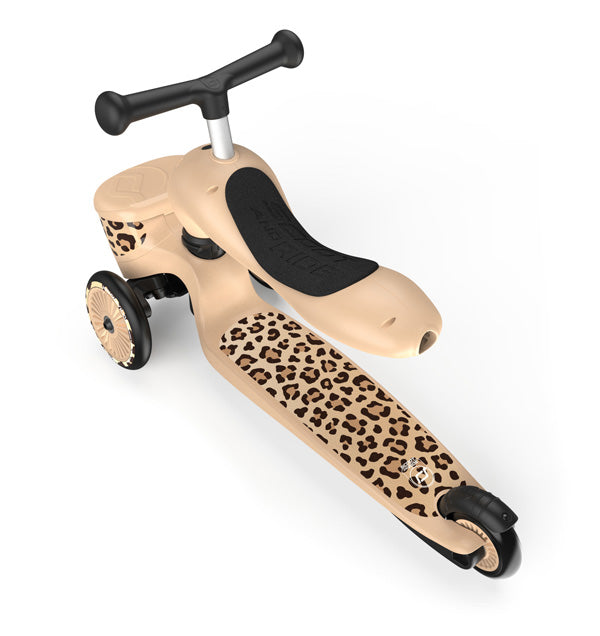 Porteur Trottinette Evolutif Highwaykick 1 Lifestyle - Leopard