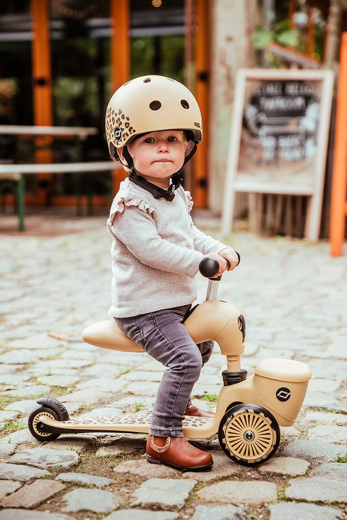 Porteur Trottinette Evolutif Highwaykick 1 Lifestyle - Leopard