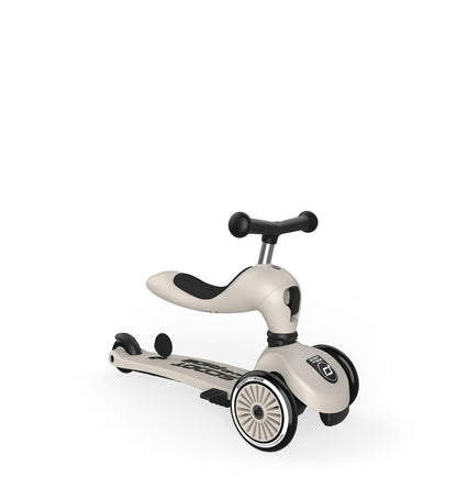 Porteur Trottinette Evolutif Highwaykick 1 Push and Go - Ash