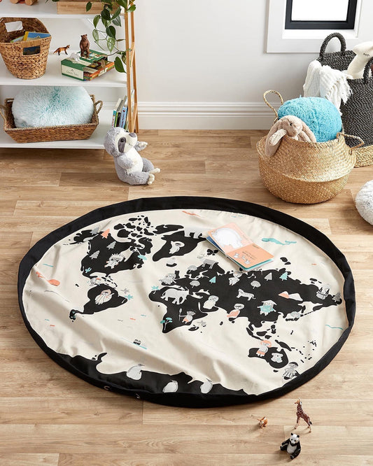 Sac De Rangement/Tapis De Jeu - Worldmap