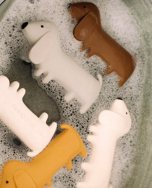 Hochet Gommu Chien - Crème