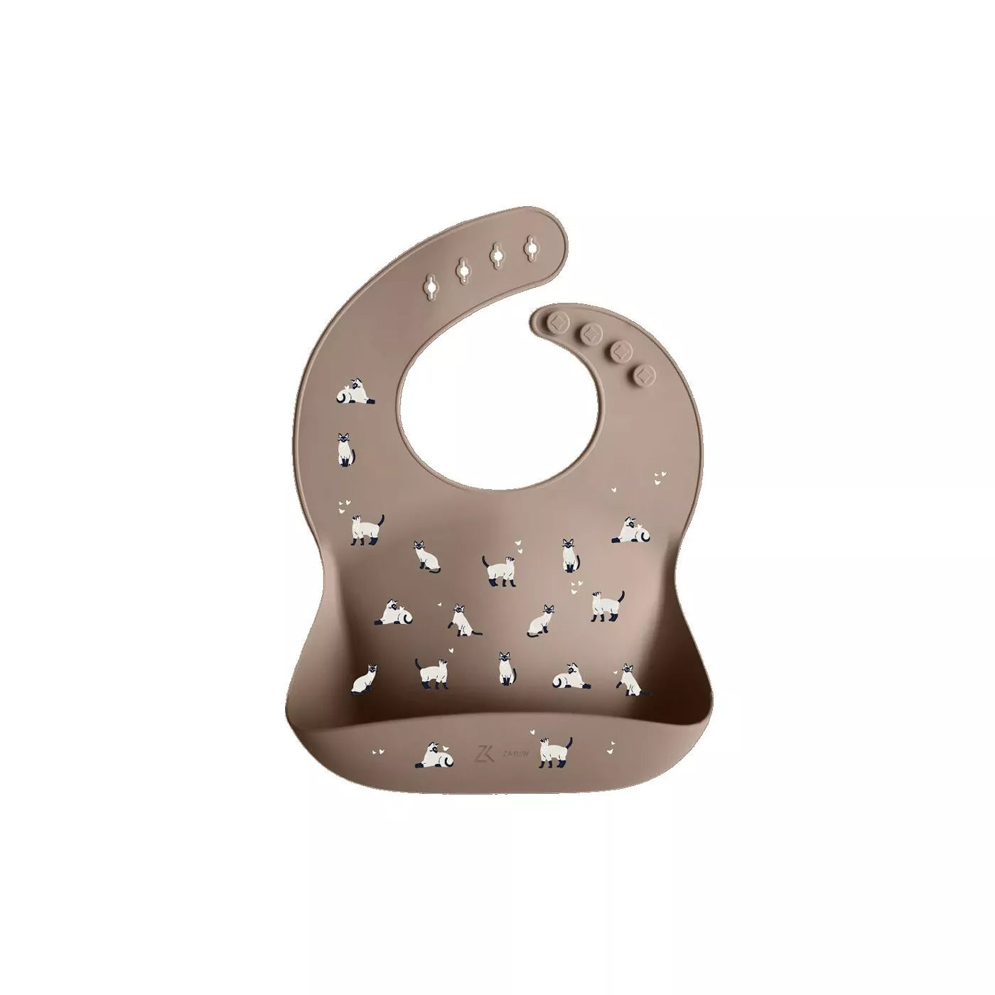 Bavoir en silicone - Minouche