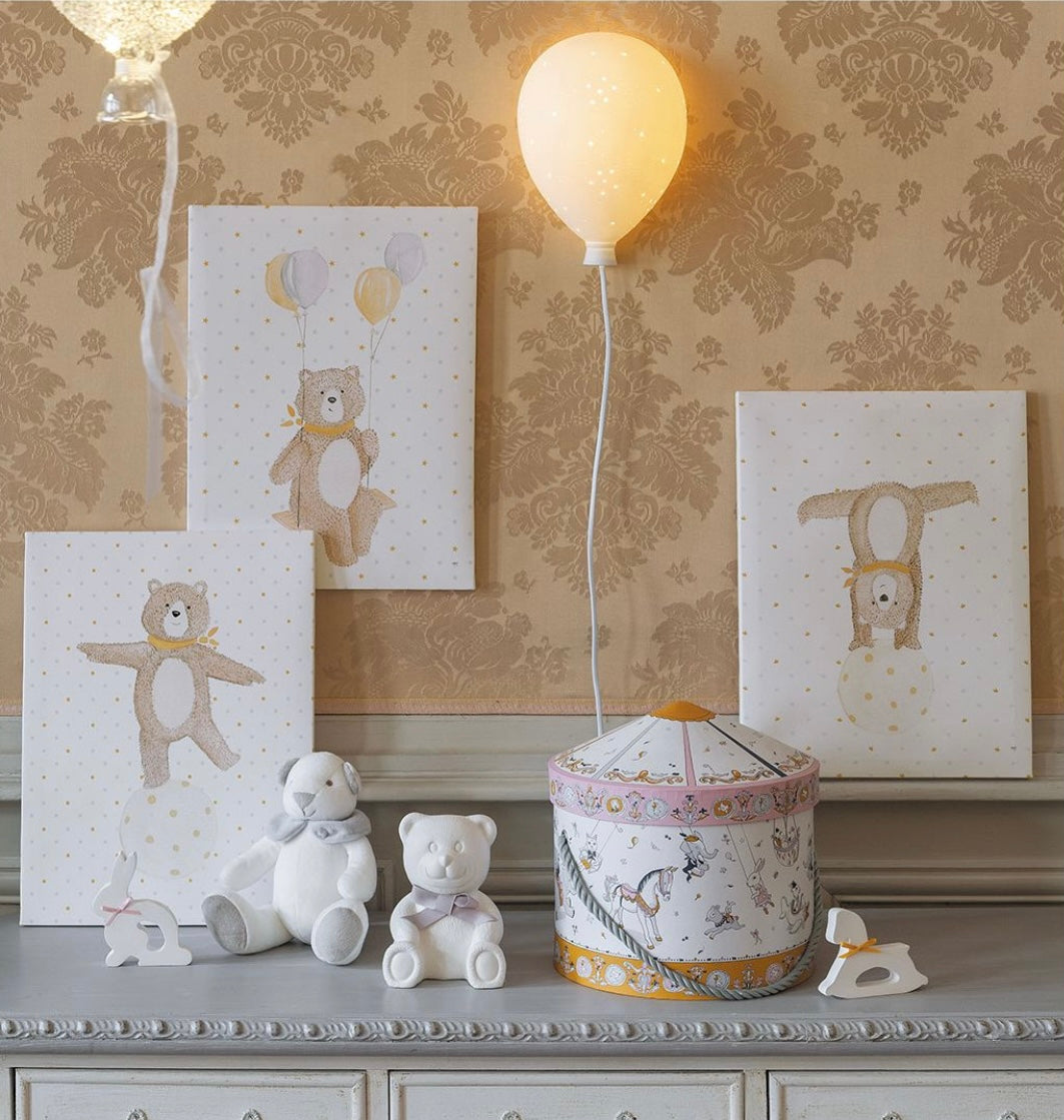 Applique porcelaine - Ballon