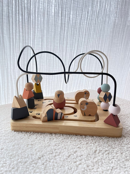 Boulier Labyrinthe en bois