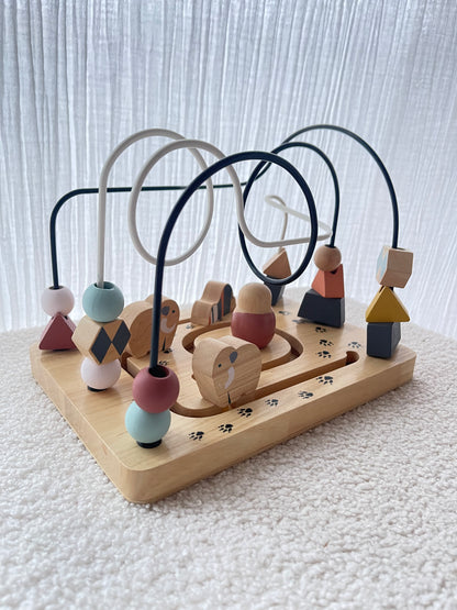 Boulier Labyrinthe en bois