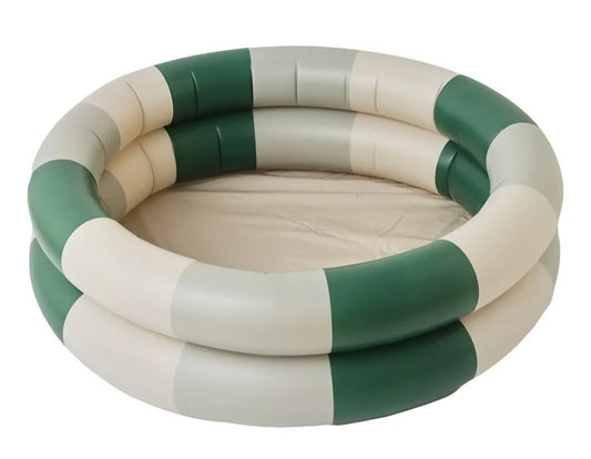 Piscine gonflable 90cm - Vert/Gris