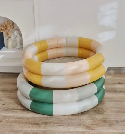 Piscine gonflable 120cm - Vert/Gris