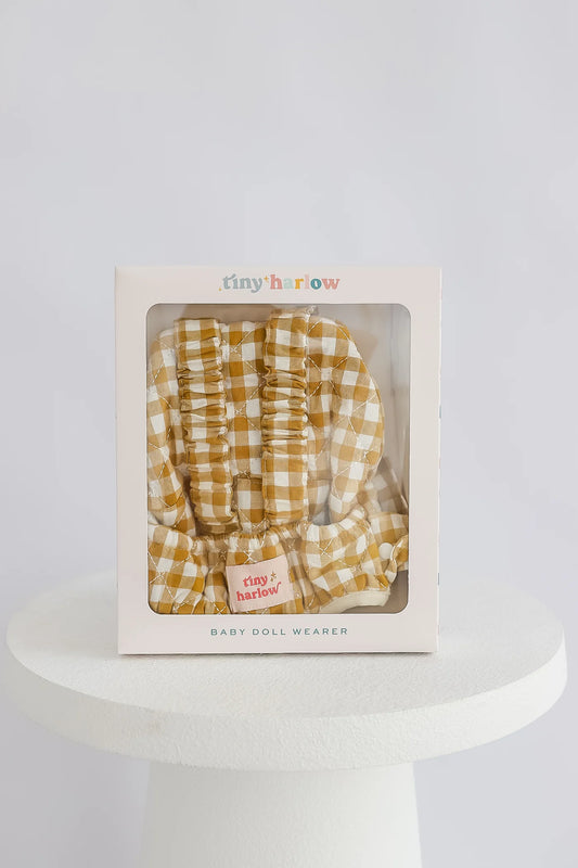 Porte-bébé pour poupée - Vichy