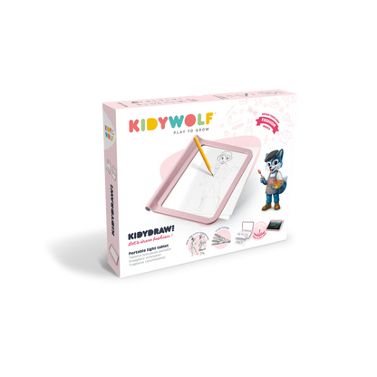 KIDYDRAW-PRO - Tablette lumineuse « Let's draw fashion »