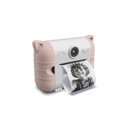 KIDYPRINT - Appareil photo à impression thermique rose