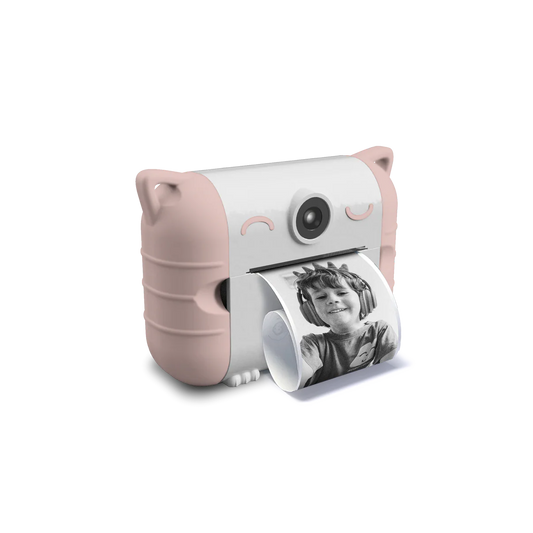 KIDYPRINT - Appareil photo à impression thermique rose
