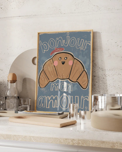 Affiche Murale - Croissant