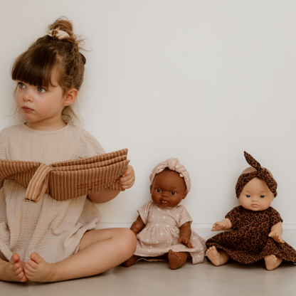 Robe poupée - Petits coeurs