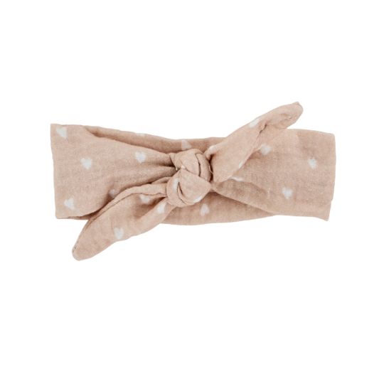 Bandeau poupée - Petits coeurs