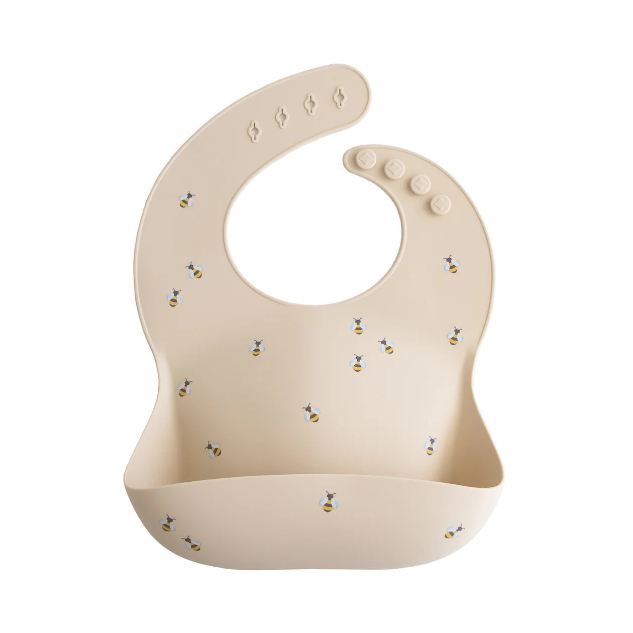 Bavoir en silicone - Abeille