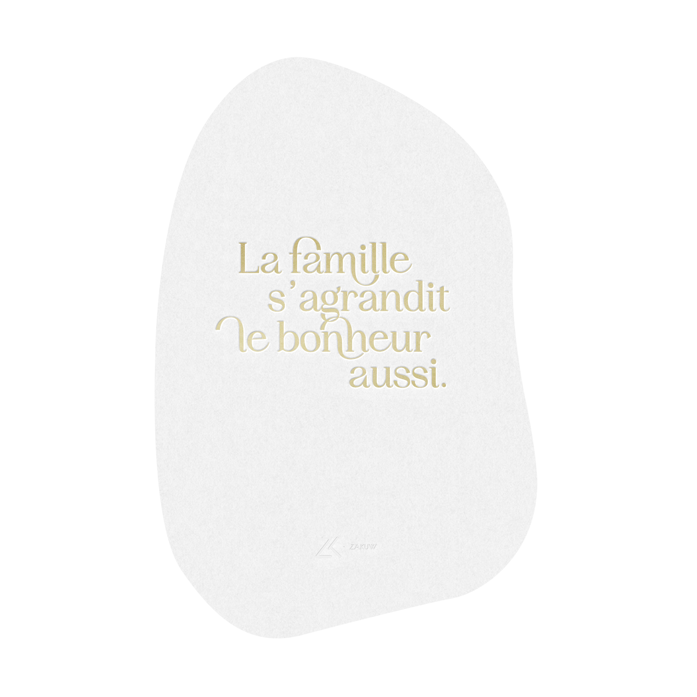 Carte postale - Famille