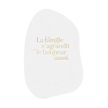 Carte postale - Famille