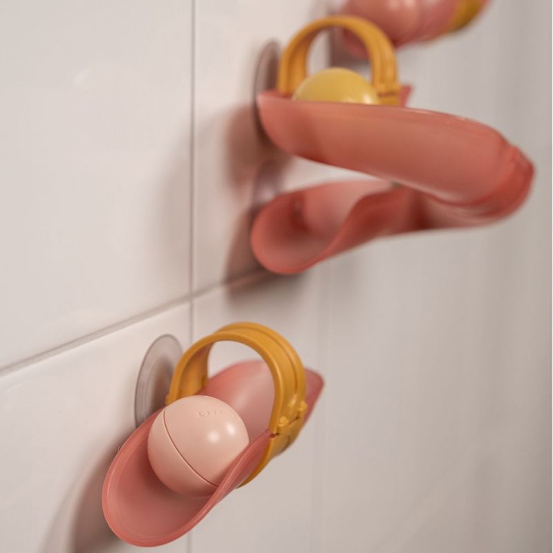 Circuit de bain avec balles - Rose