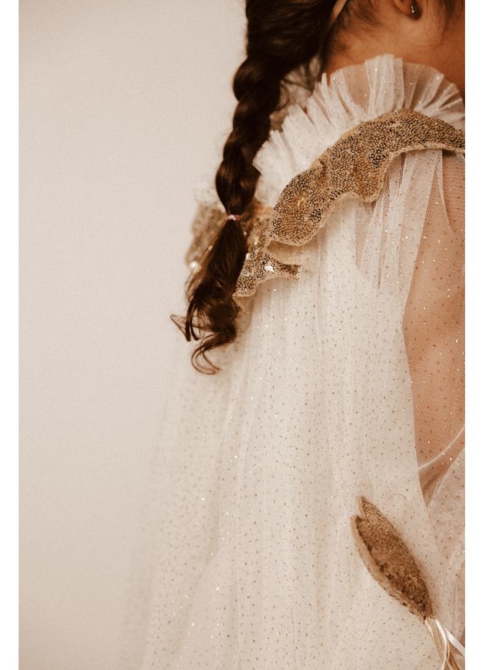 Déguisement " La Reine d'Or " - Cape