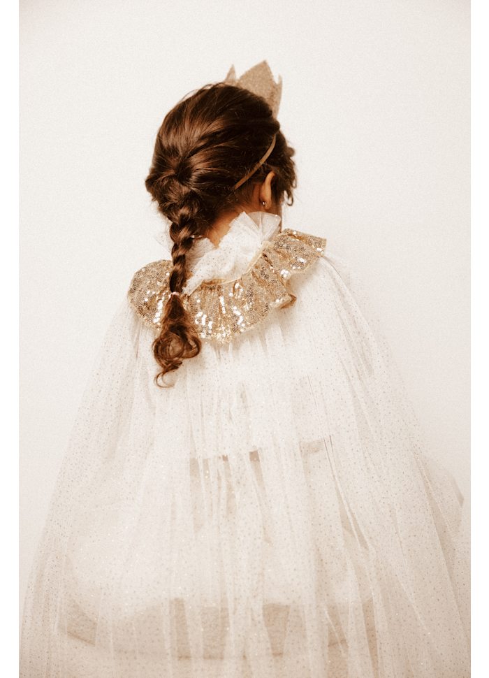 Déguisement " La Reine d'Or " - Cape