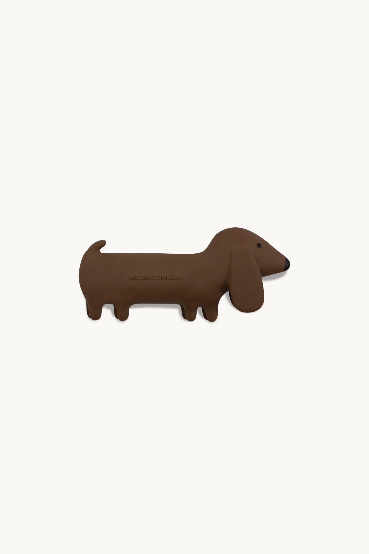 Hochet Gommu Chien - Chocolat