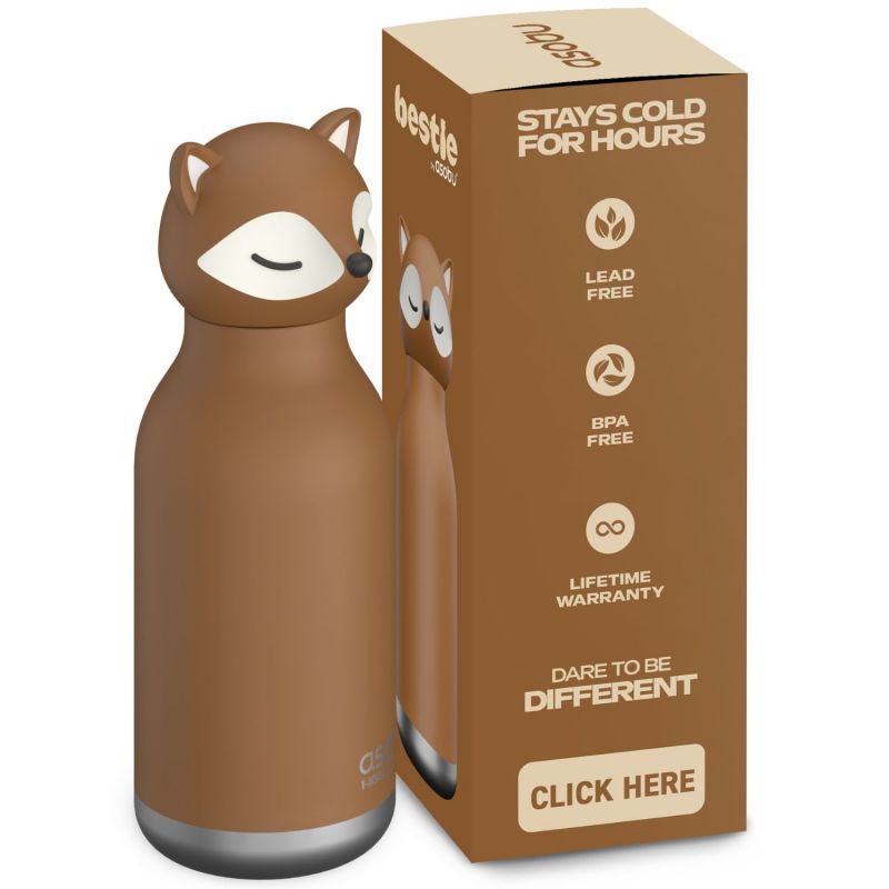 Gourde isotherme Bestie - Renard