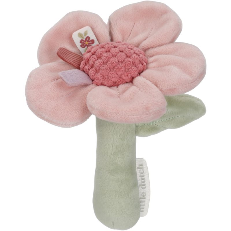 Hochet peluche Fairy Garden - Fleur