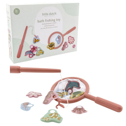 Jeu de bain pêche à la ligne - Rose