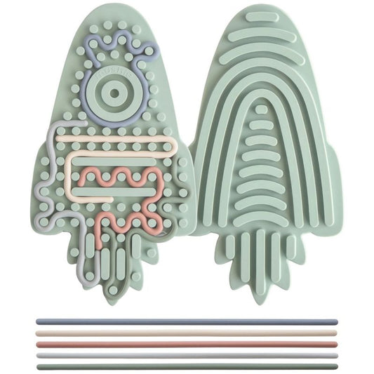 Jouet sensoriel en silicone - Rocket