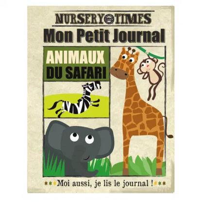 Livre d'éveil en tissus - Mon Petit Journal Crinkly