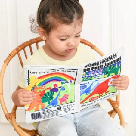Livre d'éveil en tissus - Mon Petit Journal Crinkly