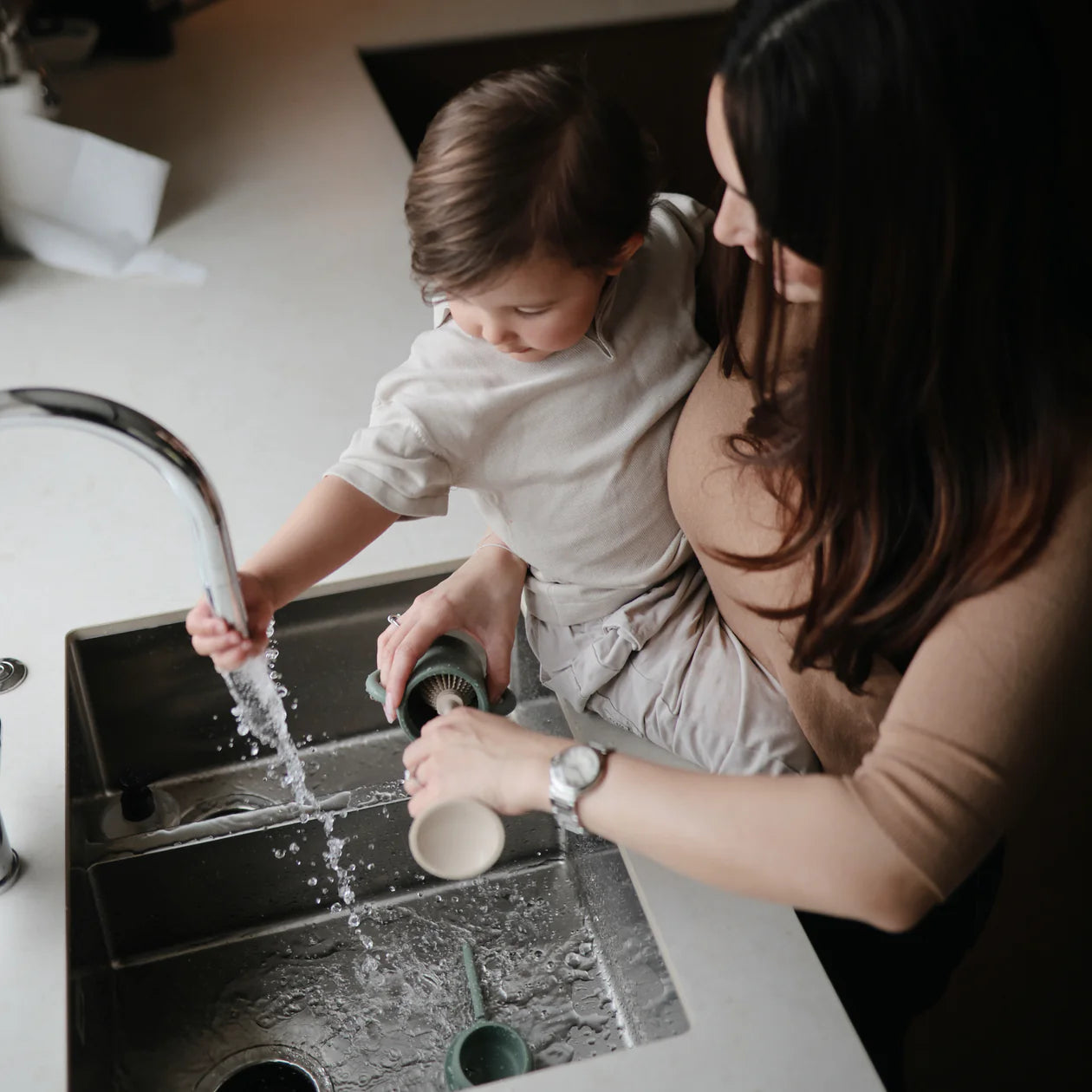 Goupillon Silicone - Natural