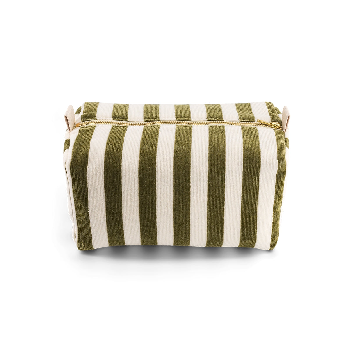 Trousse De Toilette Vic Éponge - Rayée Kaki