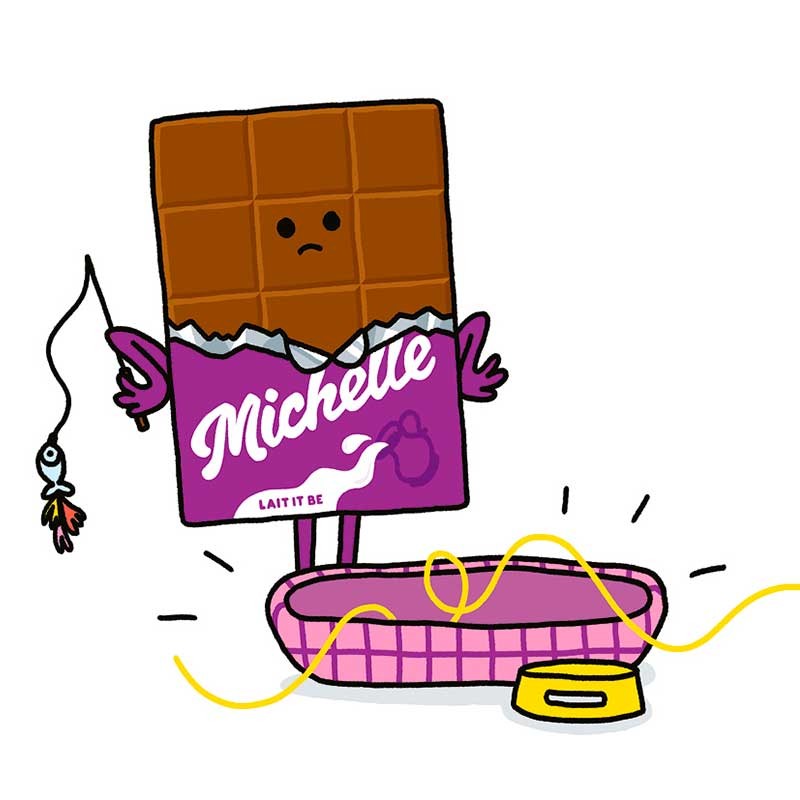 Michelle Le Chocolat A Perdu Son Chat