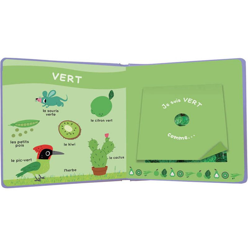 Mon livre des odeurs et des couleurs - Le jardin