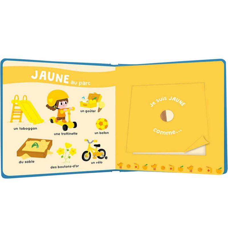 Mon livre des odeurs et des couleurs - Ma journée