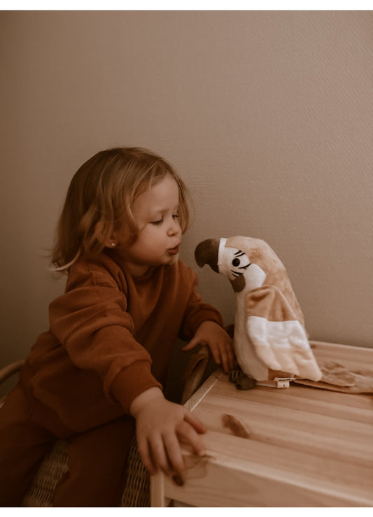 Peluche Pierre Le Perroquet - Nude